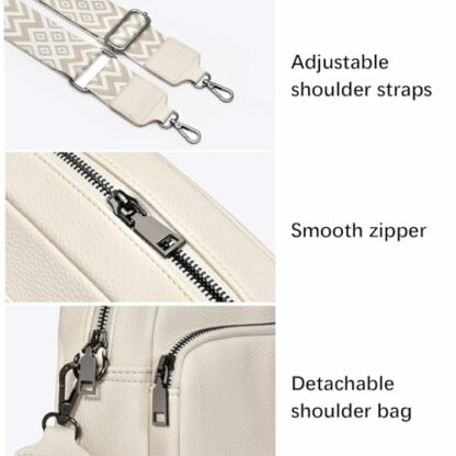 GWAWG Cross Body Bag Women, Over the Shoulder Bag with Adjustable Strap, Versatile Crossbody Bags for Women with Multiple Pockets, Handbag for Ladies Girls Travel Shopping Work Daily Use 4 GWAWG Cross Body Bag Women, Over the Shoulder Bag with Adjustable Strap, Versatile Crossbody Bags for Women with Multiple Pockets, Handbag for Ladies Girls Travel Shopping Work Daily Use - Image 4