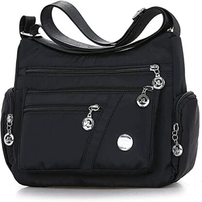Gladdon Crossbody Bags for Women Casual Handbags & Shoulder Bags Nylon Tote Bag Lightweight Waterproof Messenger Bag Anti Theft Bag - Image 2