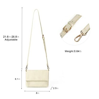 Gladdon Small Crossbody Bags for Women Cross Shoulder Bags and Satchel Bag Women's Cross-body Bags Sling Messenger Bag Women Cossbody - Image 4