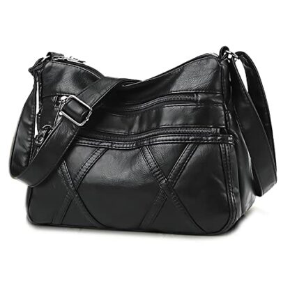 Gladdon Womens Multi Pocket Casual Crossbody Bag Purses and Shoulder Handbags Messenger bag for Daily Waterproof (Medium) - Image 2