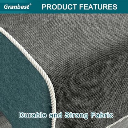 Granbest 2024 Non-Slip Sofa Seat Covers 3 Seater Thick Sofa Cover Sofa Protectors from Pets Universal for All Seasons - Image 4
