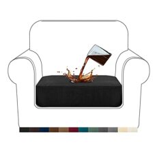 Granbest Premium Water-Repellent Sofa Seat Cushion Covers High Stretch Jacquard Fabric Couch Seat Slipcover Protector