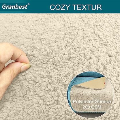 Granbest Super Soft Thick Sofa Seat Cushion Covers Non-Slip Seat Covers for Sofa Couch Cushion Cover for Pets - Image 4