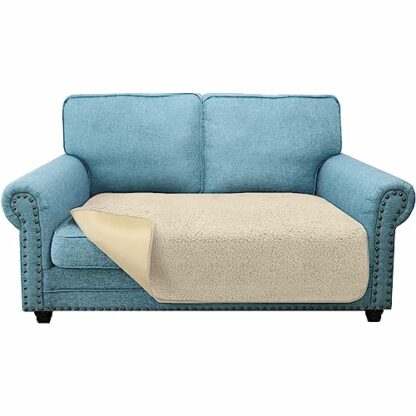 Granbest Super Soft Thick Sofa Seat Cushion Covers Non-Slip Seat Covers for Sofa Couch Cushion Cover for Pets - Image 2