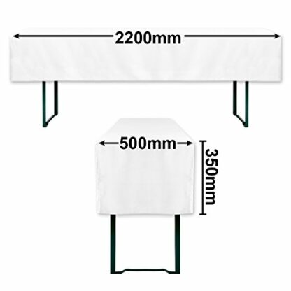 Gräfenstayn® Valentin Beer Table Set Cover - 70cm or 50cm Table Width – Öko-Tex Standard 100 Approved - Image 4