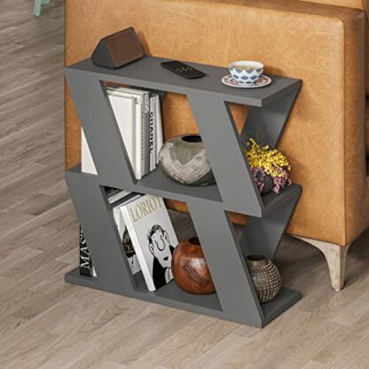 HOCUS PICUS Hocuspicus Side Coffee Table with Magazine Rack for Living Room and Office - Many Colour Options - Side/End Table - 60 x 22 x 57cm - Image 2