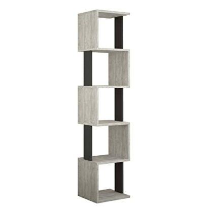 HOCUS PICUS Piri 5 Tier Cube Bookcase, Open Shelving Display Storage Unit Office, Living Room Furniture, Modern Free Standing Display Corner | Wall Bookcase with Many Colour Options - Image 4