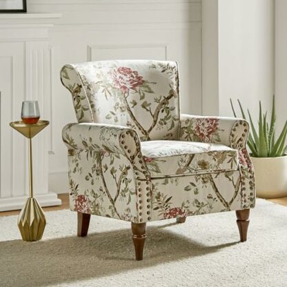 HULALA HOME Modern Accent Chair with Wood Legs - Image 2