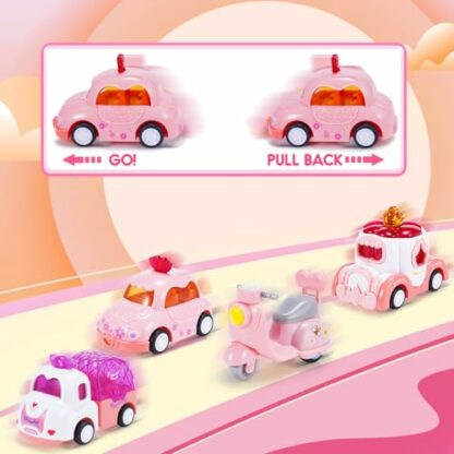 Hapikids Toys for 1 2 3 Year Old Girls,Unicorn Gifts for Girls Car Toys Gifts for 1-3 Year Old Girls Toys Unicorn Toys Girls Gifts Age 1 2 3 Year Old Girls Toys Girls Birthday Present Toddler Toys 4 Hapikids Toys for 1 2 3 Year Old Girls,Unicorn Gifts for Girls Car Toys Gifts for 1-3 Year Old Girls Toys Unicorn Toys Girls Gifts Age 1 2 3 Year Old Girls Toys Girls Birthday Present Toddler Toys - Image 4