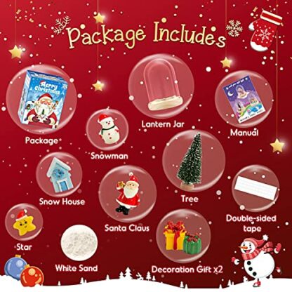 HappyGoLucky Make Your Own Night Light Kids Craft Kits Girls Birthday Presents Gifts for Kids - Image 4