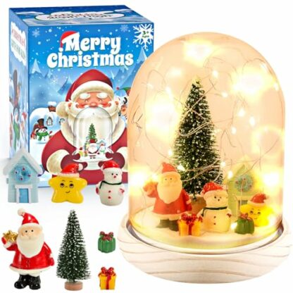HappyGoLucky Make Your Own Night Light Kids Craft Kits Girls Birthday Presents Gifts for Kids - Image 2