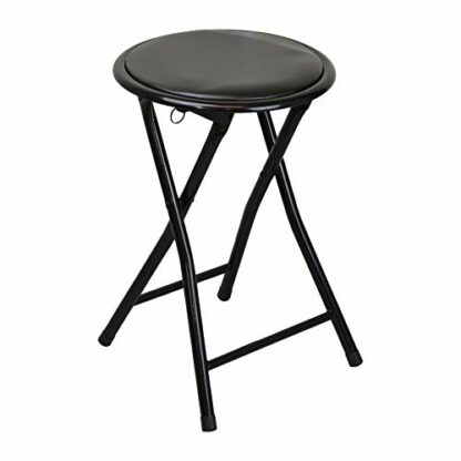 Harbour Housewares Padded Folding Stool - Image 2