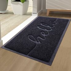 Homaxy Door Mat, Hello