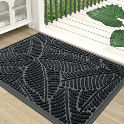 Homaxy Door Mats Outdoor, ShuYe 2 Homaxy Door Mats Outdoor, ShuYe - Image 2