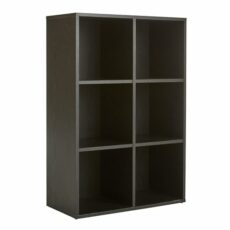 Home Source Storage Cube 4 Shelf Bookcase Wooden Display Unit
