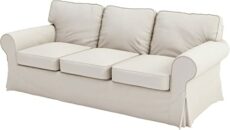 HomeTown Market Durable Fabric Sofa Cover Replacement Compatible for IKEA Ektorp Sofa. Slipcover Only! Sofa Not Included!