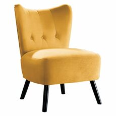 Homelegance 1166 Velvet Upholstered Accent Chair