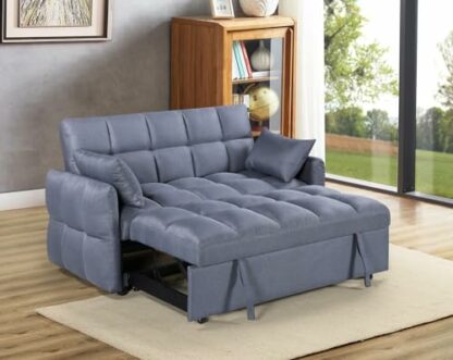 Honeypot - Sofa - Mason - 2 Seater - Sofabed - Mocha - Grey - Fabric - Image 3