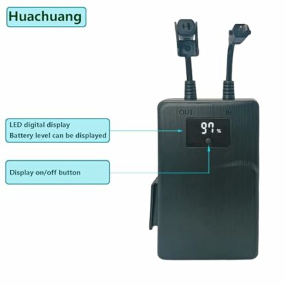 Huachuang recliner battery Power Chair Battery Pack/Recliner Sofa/Lift Chair/Armchair Battery, Okin Limoss Berkline Med, Includes Charger/Adapter/Batter - Image 4