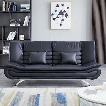 INMOZATA Armchair Comfy Velvet Accent Tub Chair in Orange Occasional Chairs for Living Room Bedroom Lounge - Image 3