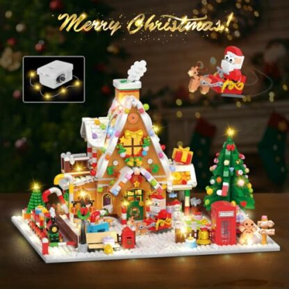 INSOON Advent Calendar 2024 Gingerbread House Building Set with LED Light, 24 Day Christmas Calendar Mini Building Block 1763 PCS, Xmas Gift Brick Toy Playset for Adult Teens Kids Girls Boys Ages 10+ 4 INSOON Advent Calendar 2024 Gingerbread House Building Set with LED Light, 24 Day Christmas Calendar Mini Building Block 1763 PCS, Xmas Gift Brick Toy Playset for Adult Teens Kids Girls Boys Ages 10+ - Image 4