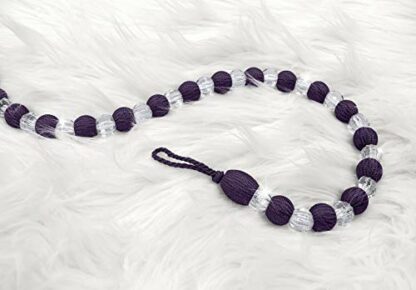 Intimates New CRYSTAL Diamante Curtain Beaded Rope Tie-Back Voile Tiebacks - Image 3