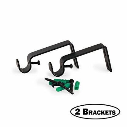 Ivilon Ball Style Window Curtain Rod Set - Image 4