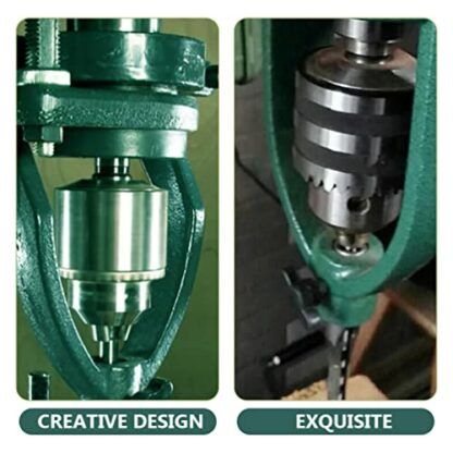 JOEBO Portable Drill Press Square Tenon Converter Log Tenon Cutter for Log Furniture Bench Drill Square Hole Accessories Location Tool Drill Press Stand (65-58 reducer sleeve) 3 JOEBO Portable Drill Press Square Tenon Converter Log Tenon Cutter for Log Furniture Bench Drill Square Hole Accessories Location Tool Drill Press Stand (65-58 reducer sleeve) - Image 3