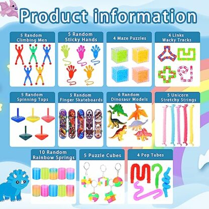 JOISHOP 120Pcs Party Bag Fillers Unisex Prize Box Toys Assortment Toys Classroom Prizes Rewards Goodie loot Bag Fillers for Boys Girls Birthday Party Favors 3 JOISHOP 120Pcs Party Bag Fillers Unisex Prize Box Toys Assortment Toys Classroom Prizes Rewards Goodie loot Bag Fillers for Boys Girls Birthday Party Favors - Image 3