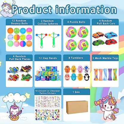 JOISHOP 120Pcs Party Bag Fillers Unisex Prize Box Toys Assortment Toys Classroom Prizes Rewards Goodie loot Bag Fillers for Boys Girls Birthday Party Favors 4 JOISHOP 120Pcs Party Bag Fillers Unisex Prize Box Toys Assortment Toys Classroom Prizes Rewards Goodie loot Bag Fillers for Boys Girls Birthday Party Favors - Image 4