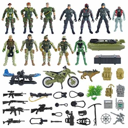 JOYIN 2024 Christmas Advent Calendar with Military Army Man 24 Days Countdown Calendar with Soldier Action Figures, Weapons and Gear Accessories Toys for Boys Kids Party Favors Gift 3 JOYIN 2024 Christmas Advent Calendar with Military Army Man 24 Days Countdown Calendar with Soldier Action Figures, Weapons and Gear Accessories Toys for Boys Kids Party Favors Gift - Image 3