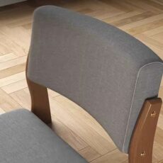 Wooden Floor Chair for Sitting On The Floor, Unique Janpanese Meditation Chair Seat with Cushion for Living Room Balcony Legless Chair Accent Furniture