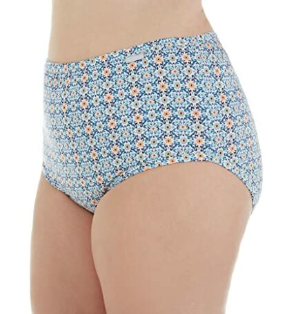 Jockey Women's Underwear Plus Size Elance Brief - 3 Pack, White, 10 (4XL) - Image 3