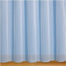 John Aird Denise Plain Net Curtains With Weighted Base & Rod Slot - Sold In Set Sizes