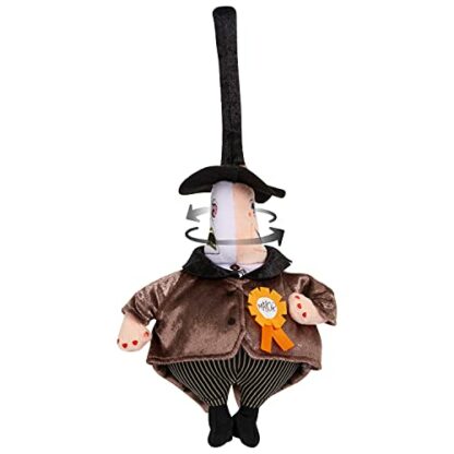 Just Play Disney Tim Burton's Nightmare Before Christmas Reversible Mayor 13-inch Feature Plushie, Officially Licensed Kids Toys for Ages 3 Up 2 Just Play Disney Tim Burton's Nightmare Before Christmas Reversible Mayor 13-inch Feature Plushie, Officially Licensed Kids Toys for Ages 3 Up - Image 2