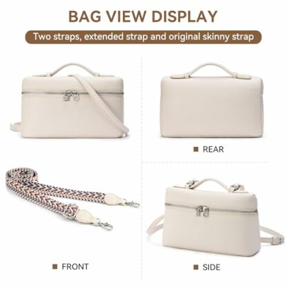 KALIDI FANCY FOREST Small Cross Body Bag for Women L19 L27 Pocket, Leather Crossbody Bags Purses for Women Ladie Girls Designer Top-Handle Bags Shoulder Bag - Image 3