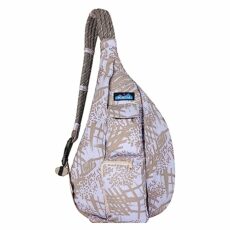 KAVU Original Rope Bag Sling Pack with Adjustable Rope Shoulder Strap
