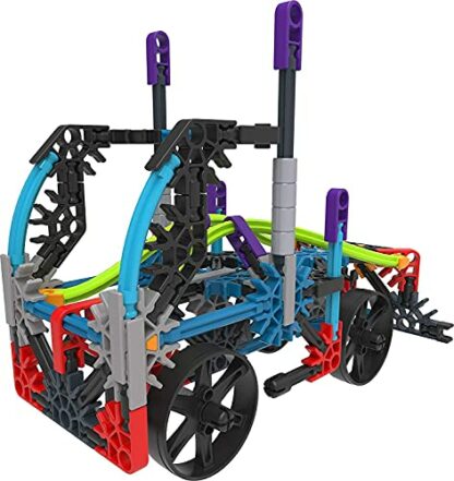 K'NEX 15214 12 Model Wheel Rides Building Set, Educational Toy for Boys and Girls, 206-Piece Stem Learning Set, Engineering for Children, Fun and Colourful Building Toy for Children from 7 Years - Image 4