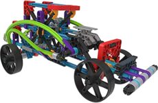 K'NEX 15214 12 Model Wheel Rides Building Set, Educational Toy for Boys and Girls, 206-Piece Stem Learning Set, Engineering for Children, Fun and Colourful Building Toy for Children from 7 Years