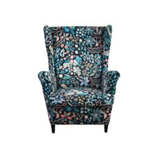 KRFOONN Wingback Chair Covers Slipcovers 2 Piece Stretch Wing Chair Covers Spandex Slipcovers Wingback Sofa Covers Armchair Covers Non-Slip Furniture Protector for Living Room Wingback Chairs, 25