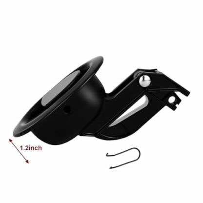 KUANYUOO Sturdy Universal All-Metal Sofa Chair Recliner Release Pull Handle Replacement Parts with Retaining Hook - Image 4