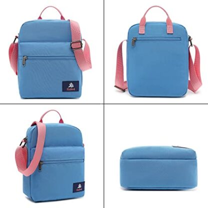 Kalesi Small Canvas Crossbody Bag and Purse Set for Girls and Women - Image 3