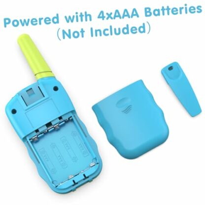 Kearui Toys for 3-12 Year Old Boys, Walkie Talkies for Kids 8 Channels 2 Way Radio Toy with Backlit LCD Flashlight, 3 Miles Range for Outside Adventures, Camping, Hiking - Image 3