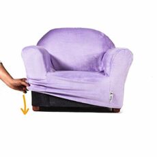 Keet Roundy Chair Cover, Lavender, 24x18x15 Inch (Pack of 1)