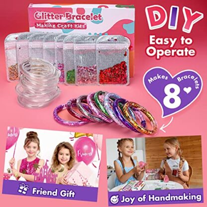 Kids Bracelet Making Kits Gifts: Toys Age 5 6 7 8 9 10 Arts and Crafts Sets for Birthday Party Bag Fillers Supplies Toy 4-11 Year Old Girl Boy Friendship Craft Kit Presents 3 Kids Bracelet Making Kits Gifts: Toys Age 5 6 7 8 9 10 Arts and Crafts Sets for Birthday Party Bag Fillers Supplies Toy 4-11 Year Old Girl Boy Friendship Craft Kit Presents - Image 3