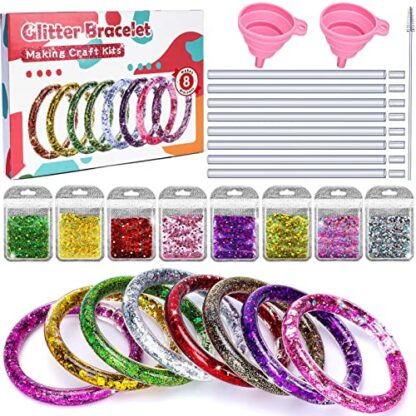 Kids Bracelet Making Kits Gifts: Toys Age 5 6 7 8 9 10 Arts and Crafts Sets for Birthday Party Bag Fillers Supplies Toy 4-11 Year Old Girl Boy Friendship Craft Kit Presents 2 Kids Bracelet Making Kits Gifts: Toys Age 5 6 7 8 9 10 Arts and Crafts Sets for Birthday Party Bag Fillers Supplies Toy 4-11 Year Old Girl Boy Friendship Craft Kit Presents - Image 2