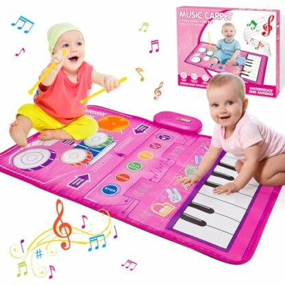 Kids Drum & Piano Keyboard Set 2 Kids Drum & Piano Keyboard Set - Image 2