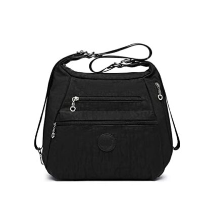 Kono Messenger Shoulder Bag for Women, Multi Pockets Ladies Handbag Waterproof Casual Crossbody Bag for Shopping Travel Daily - Image 2