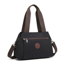 Kono Women Handbag Hobo Shoulder Bag Vintage Top Handle Crossbody Bag Casual Multifunction Tote Bag for Working Shopping