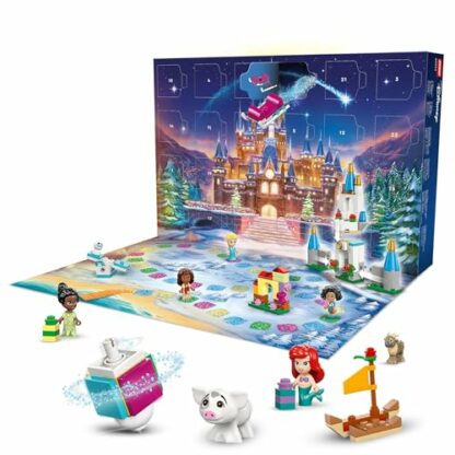 LEGO ǀ Disney Princess Advent Calendar 2024, Christmas Countdown Building Toy Set for 5 Plus Year Old Girls & Boys, with 24 Surprises Including 5 Micro-Doll character Figures, Gift Idea for kids 43253 4 LEGO ǀ Disney Princess Advent Calendar 2024, Christmas Countdown Building Toy Set for 5 Plus Year Old Girls & Boys, with 24 Surprises Including 5 Micro-Doll character Figures, Gift Idea for kids 43253 - Image 4